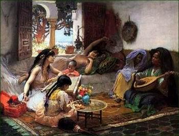 unknow artist Arab or Arabic people and life. Orientalism oil paintings  318 oil painting picture